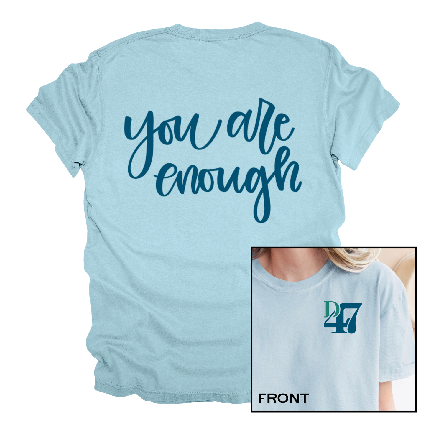 NEW! You Are Enough | Short Sleeve Adult Tee