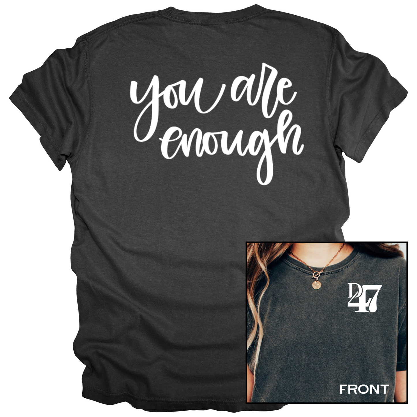 NEW! You Are Enough | Short Sleeve Adult Tee