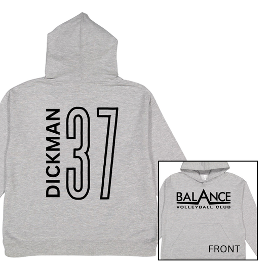 Balance Logo, Personalized | Youth Hooded Sweatshirt