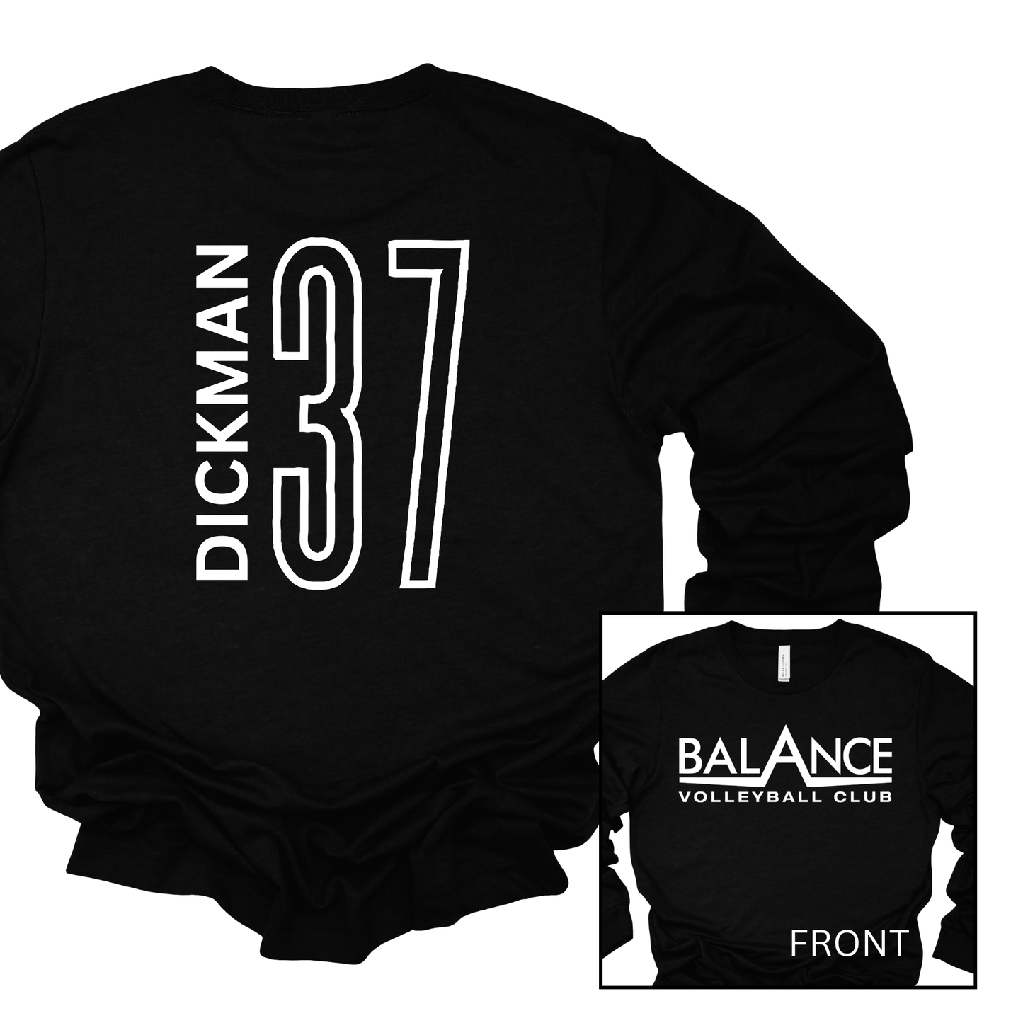 Balance Logo, Personalized | Long Sleeve Youth Tee