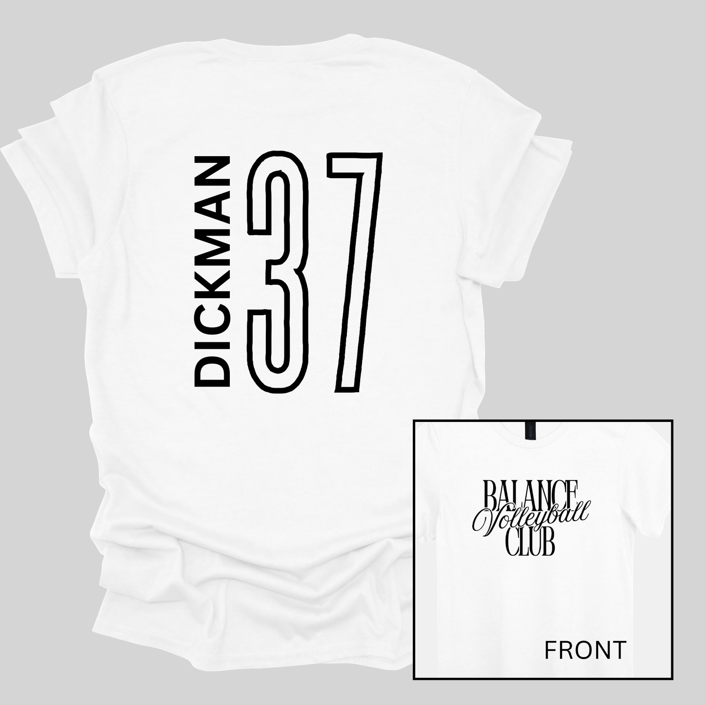 Balance Volleyball Club, Personalized | Short Sleeve Youth Tee