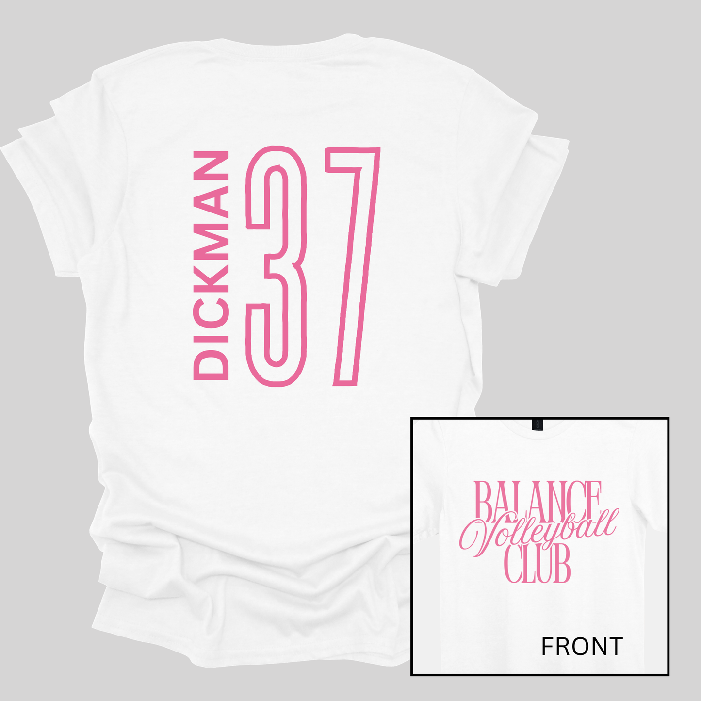Balance Volleyball Club, Personalized | Short Sleeve Youth Tee