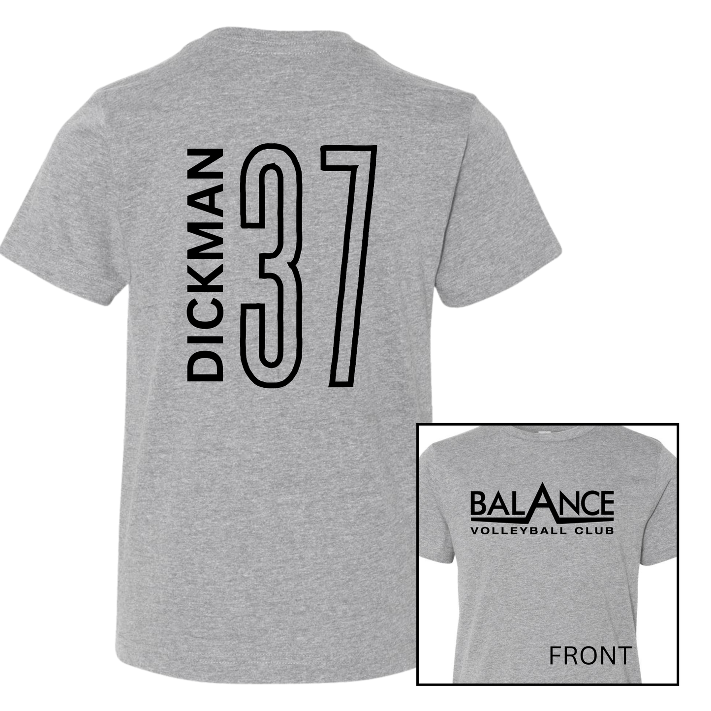 Balance Logo, Personalized | Short Sleeve Youth Tee