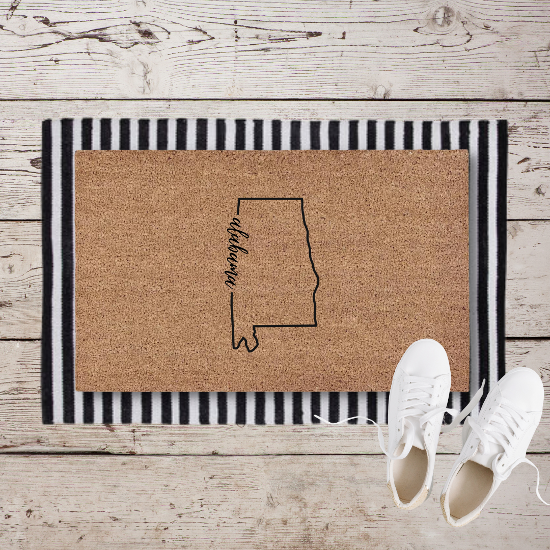 Alabama State | Custom Doormat