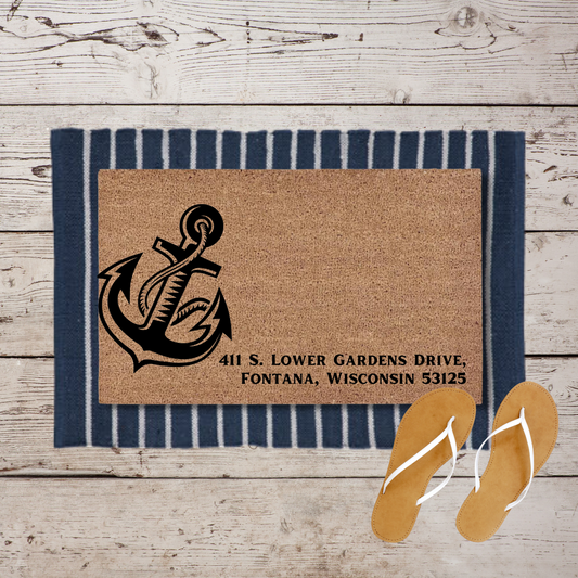 Anchor | Custom Doormat