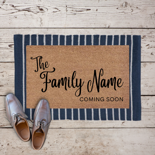 Coming Soon | Custom Doormat