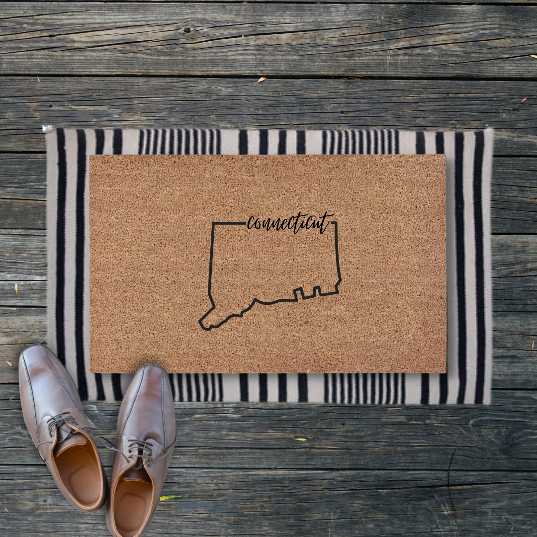 Connecticut State | Custom Doormat