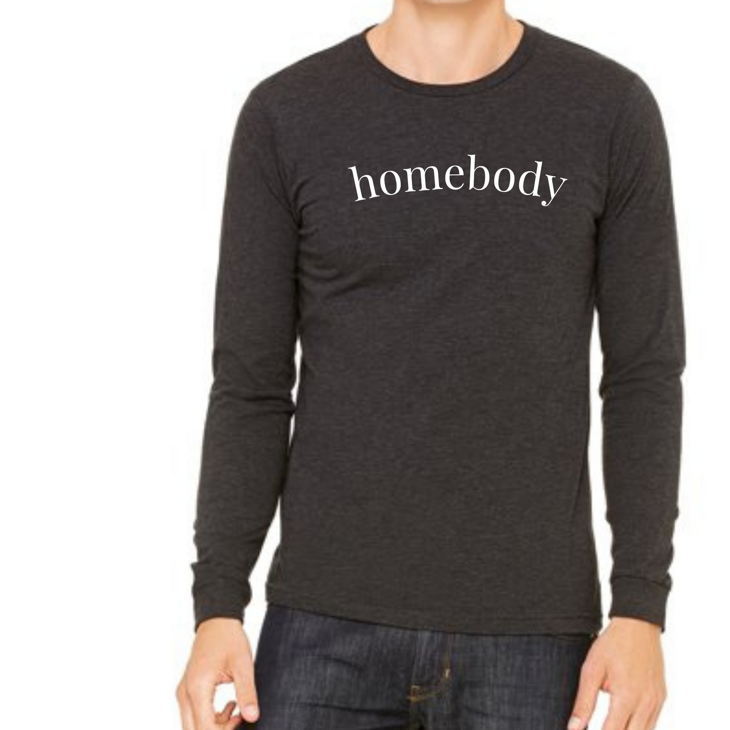 homebody | Long  Sleeve Adult Tee | Closeout