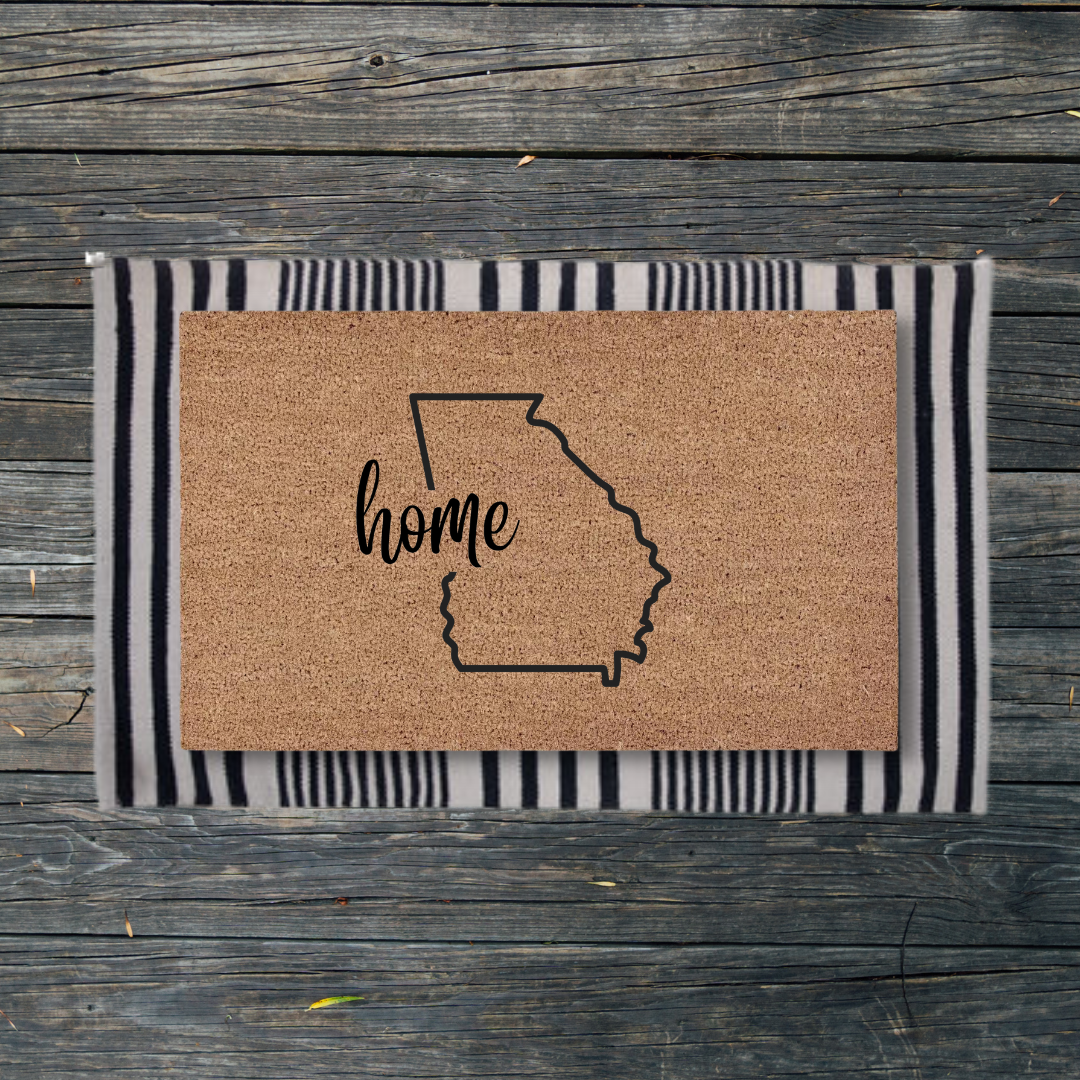 Georgia State | Custom Doormat