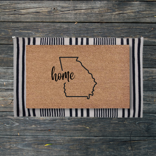 Georgia State | Custom Doormat