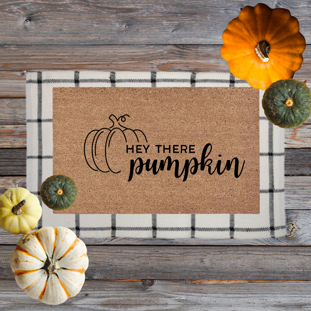 Hey There Pumpkin | Custom Doormat