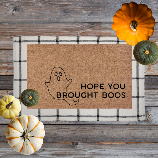 Hope You Brought Boos | Custom Doormat
