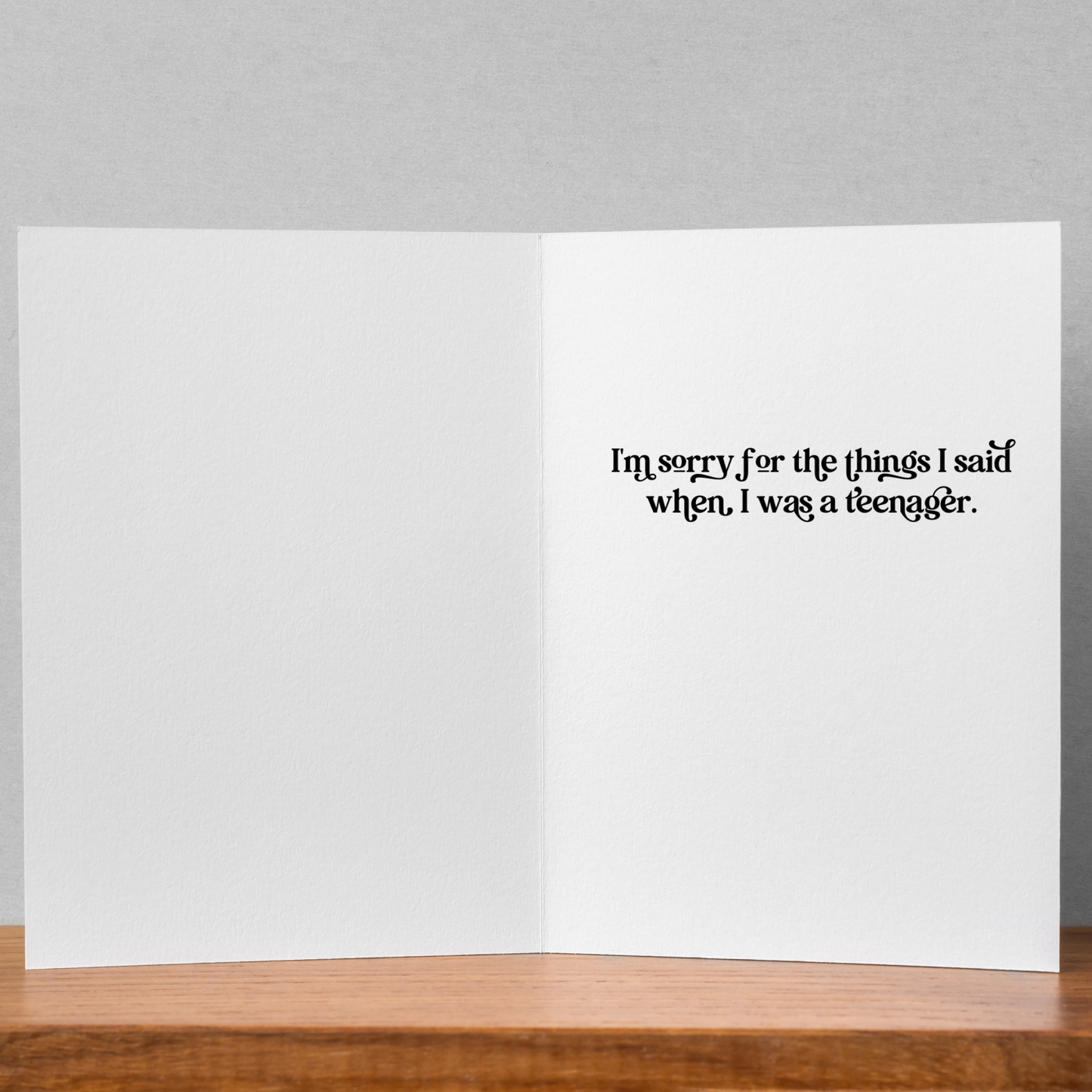 Mom, I Just Want to Say | Greeting Card