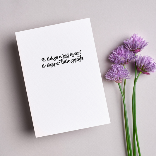 Teacher Appreciation | Greeting Card