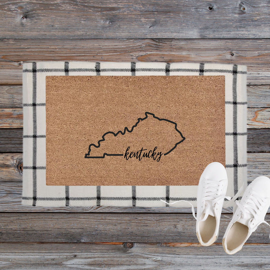 Kentucky State | Custom Doormat