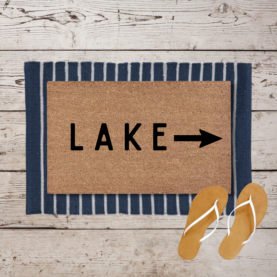 LAKE | Custom Doormat