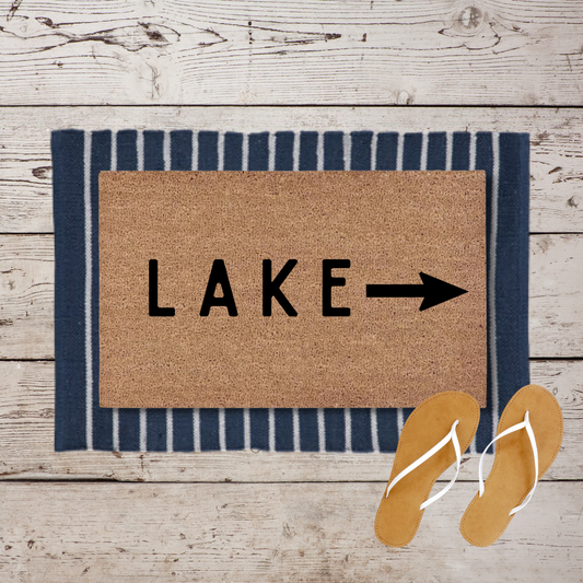 LAKE | Custom Doormat