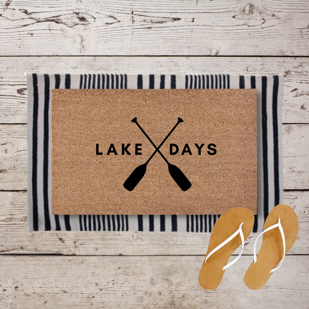 Lake Days | Custom Doormat