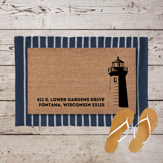 Lighthouse | Custom Doormat