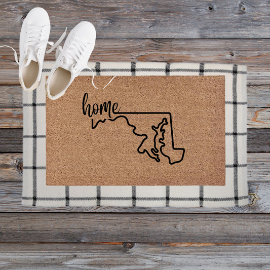 Maryland State | Custom Doormat
