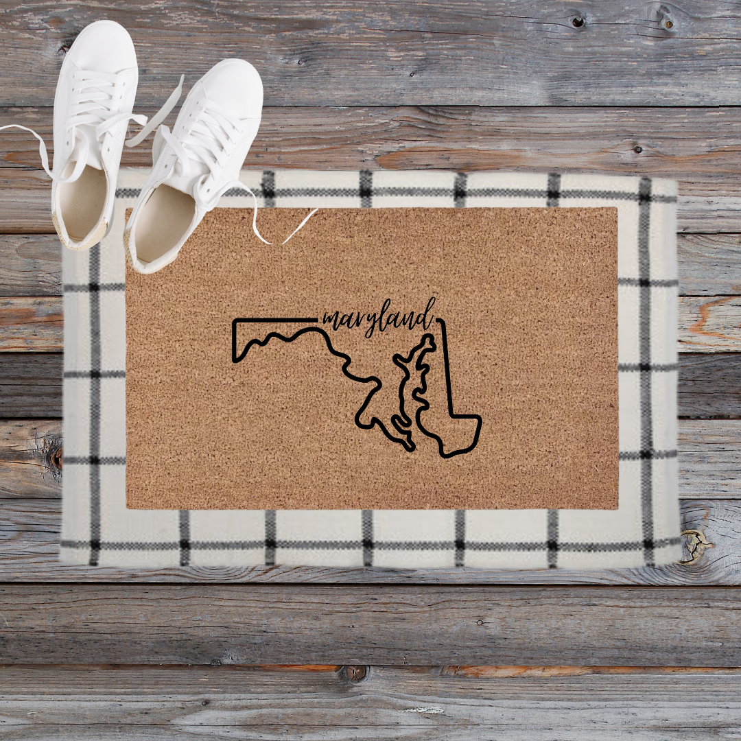 Maryland State | Custom Doormat