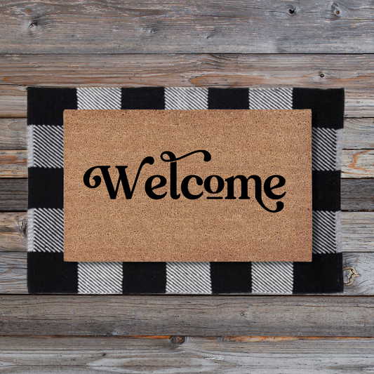 Welcome | Custom Doormat