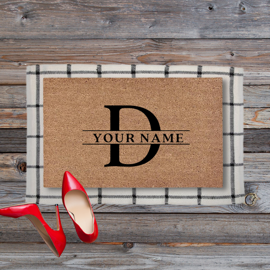 Quincy Monogram | Custom Doormat