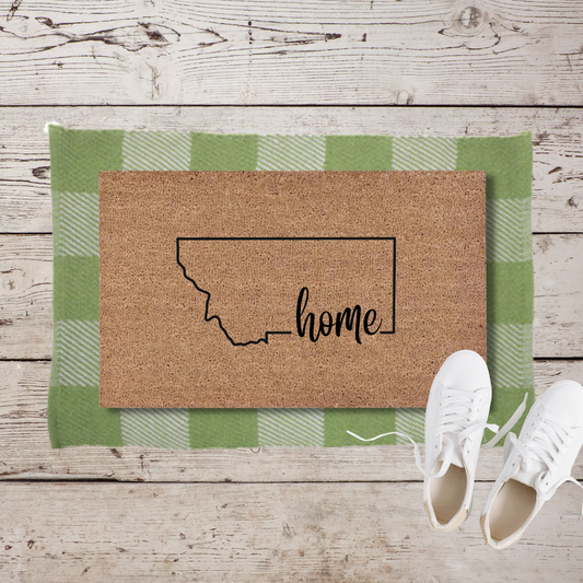 Montana State | Custom Doormat