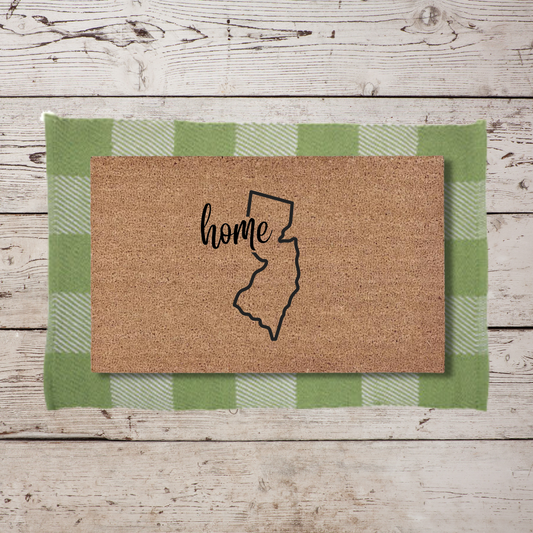 New Jersey State | Custom Doormat