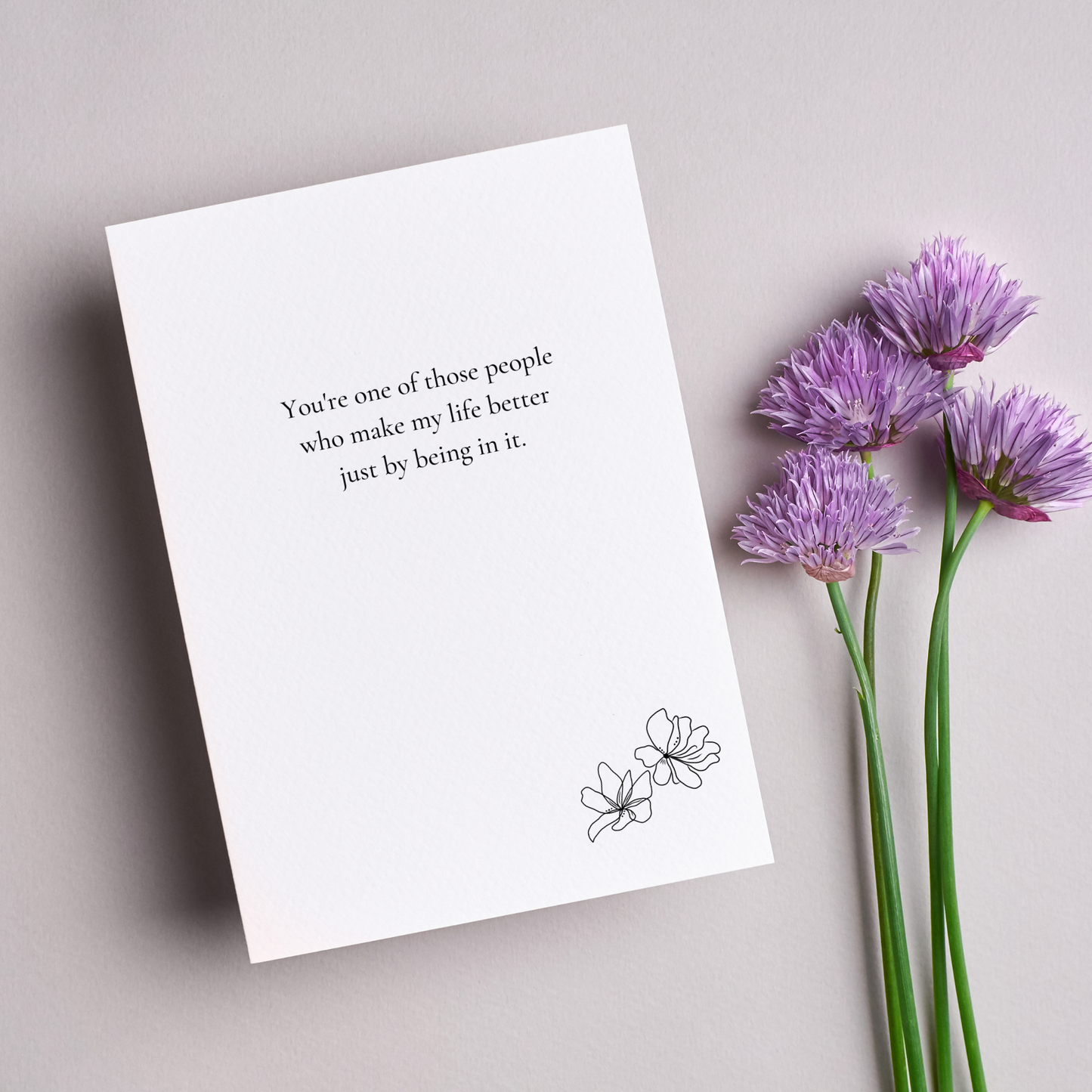 You're Just One of Those People | Greeting Card