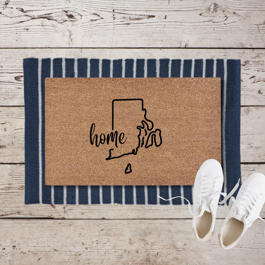 Rhode Island State | Custom Doormat