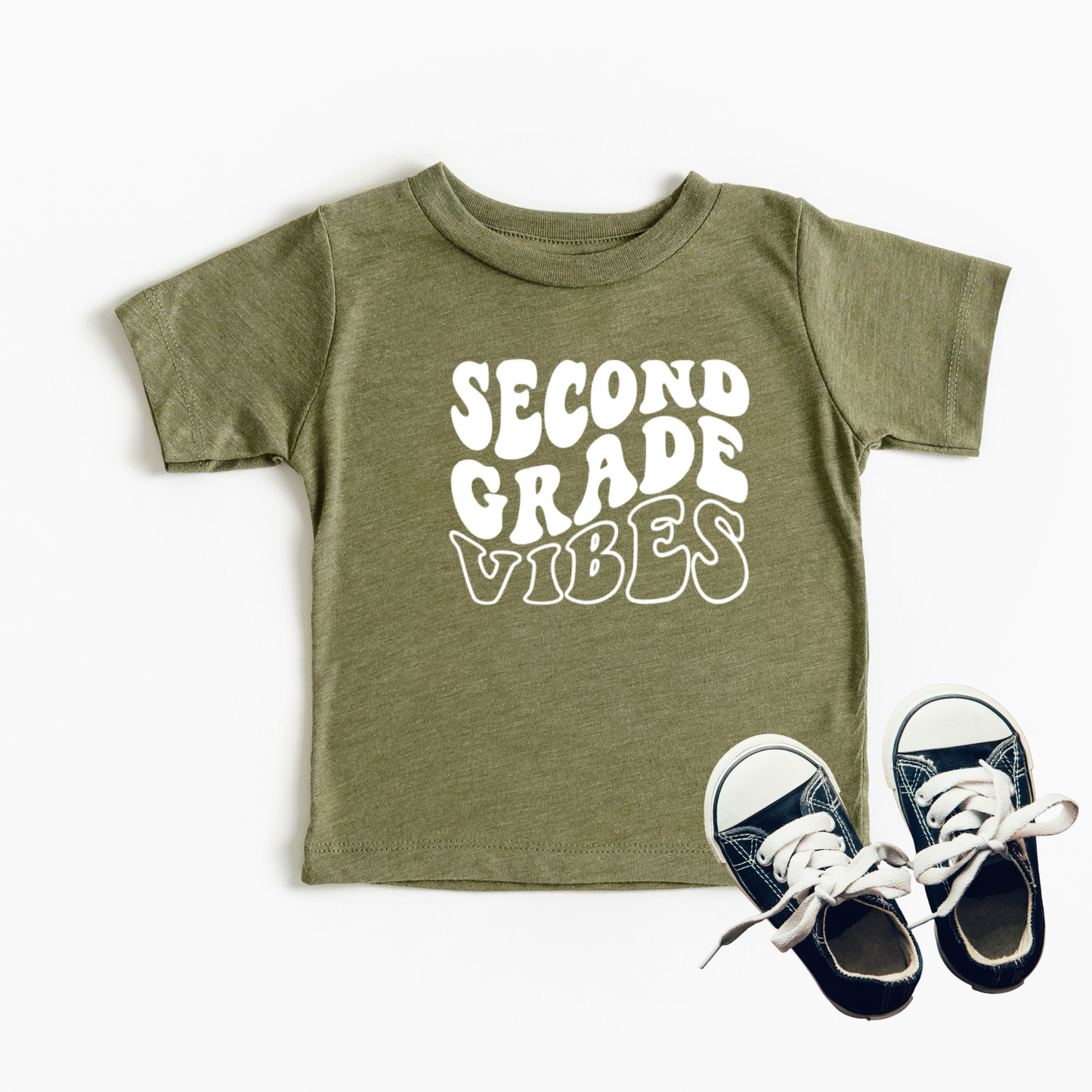 Second Grade Vibes | Short Sleeve Youth Tee