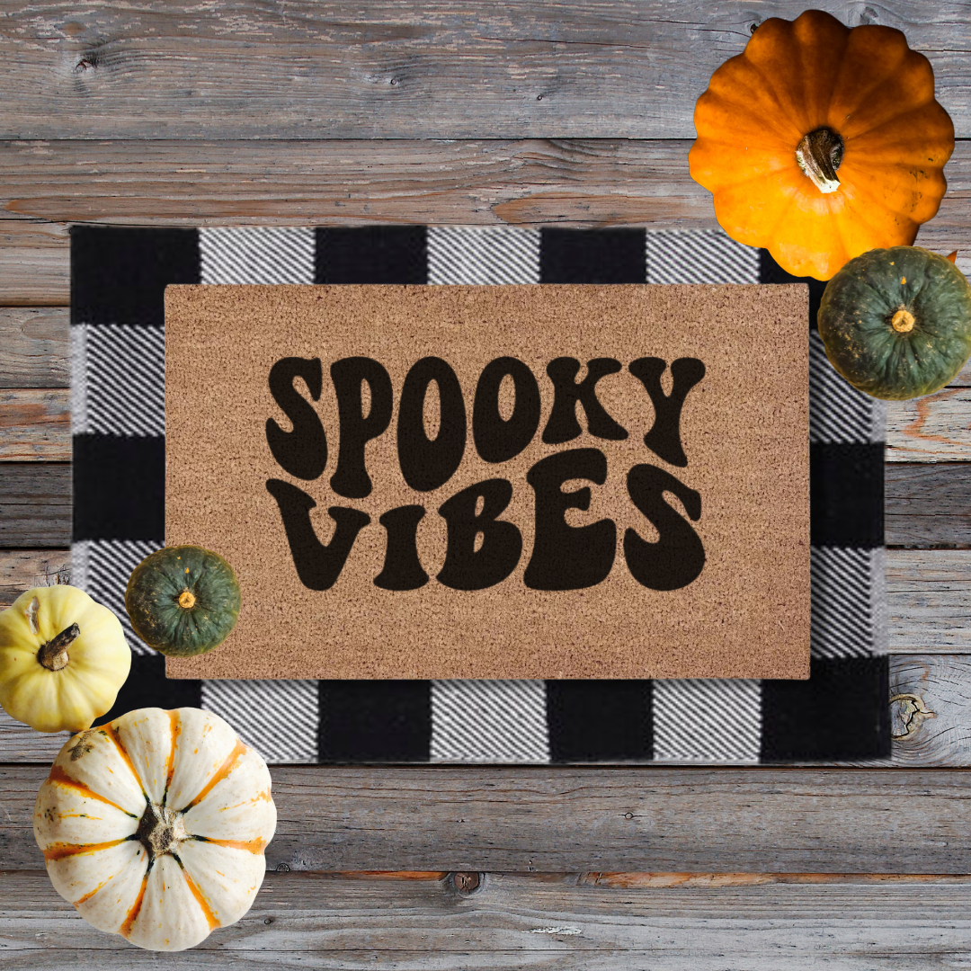 Spooky Vibes | Custom Doormat