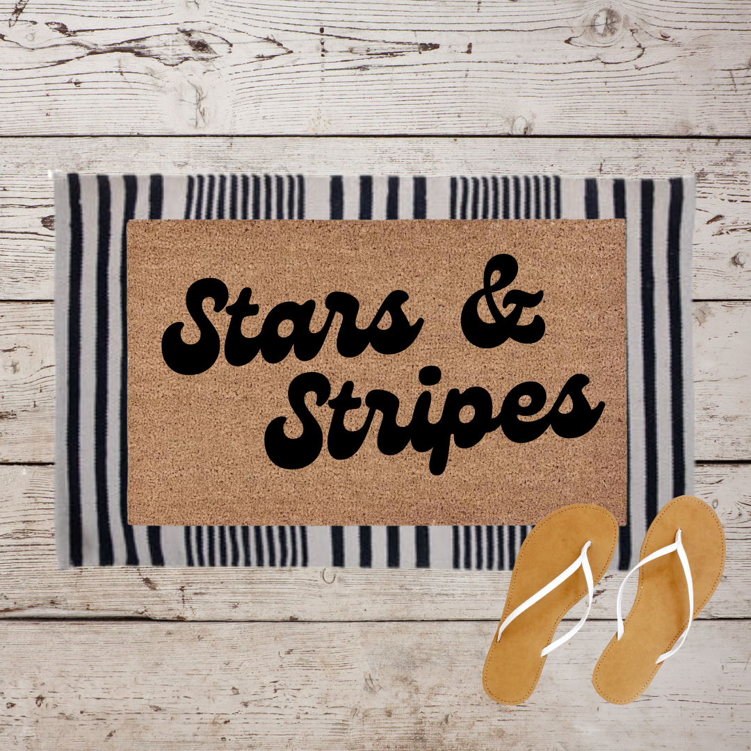 Stars & Stripes | Custom Doormat