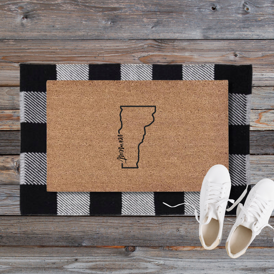 Vermont State | Custom Doormat