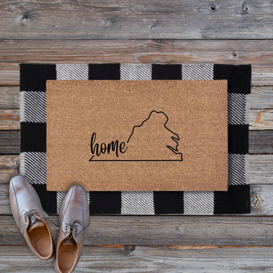 Virginia State | Custom Doormat