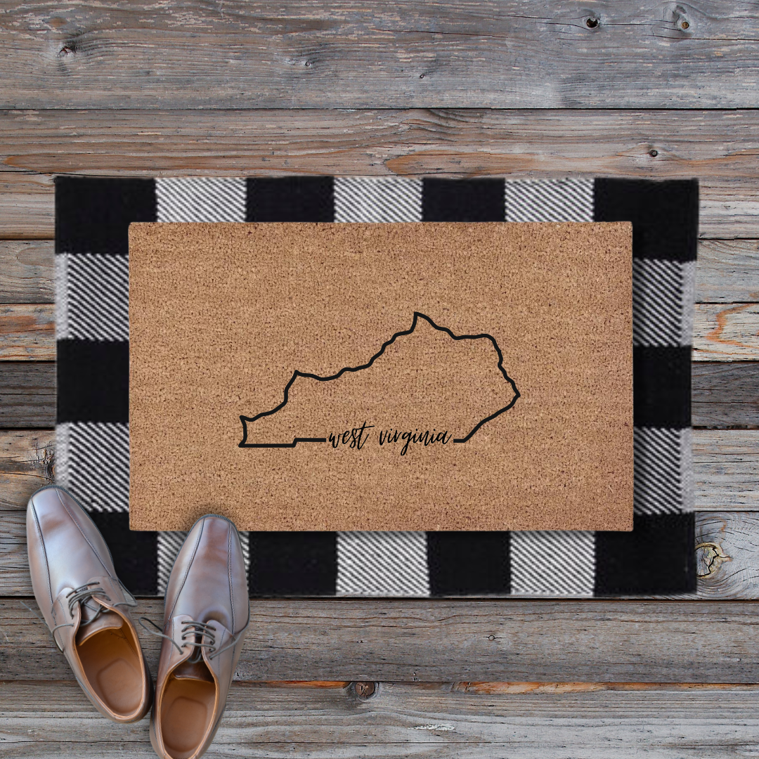 West Virginia State | Custom Doormat