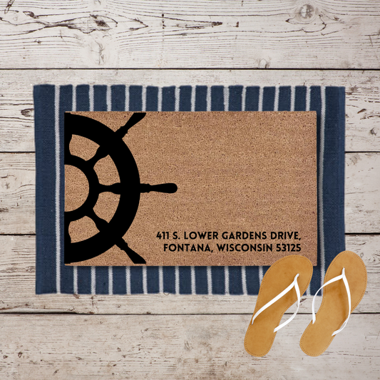 The Helm | Custom Doormat