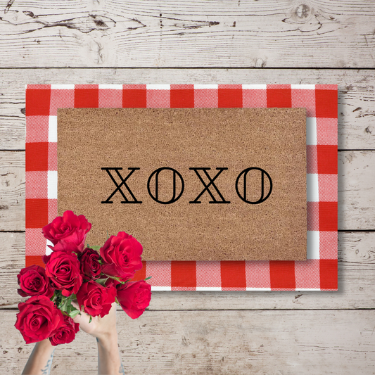 XOXO | Custom Doormat